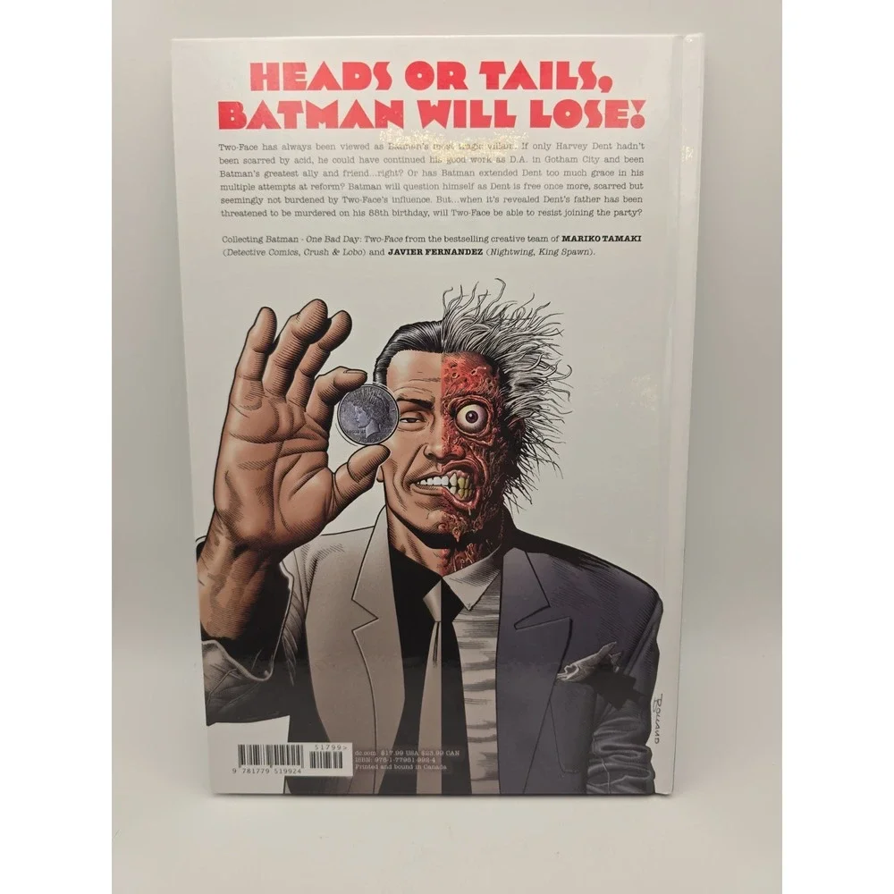 Batman-One Bad Day: Two-Face (DC Comics September 2023)